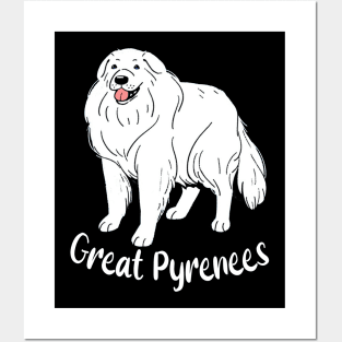 Mountain Guardian Styles Pyrenees Chronicles, Urban Canine Couture Tee Delight Posters and Art